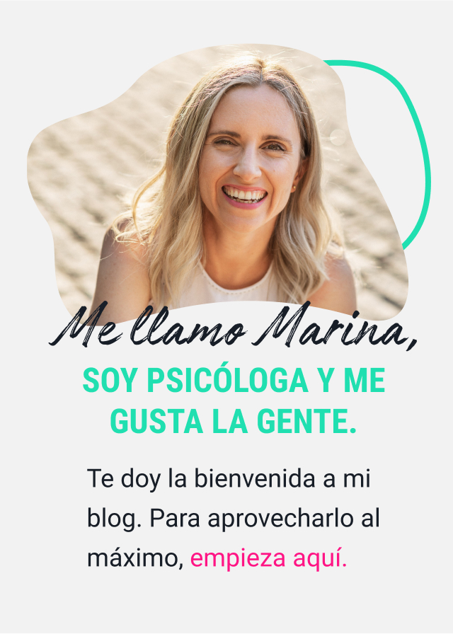 Me llamo Marina, soy psicóloga y me gusta la gente